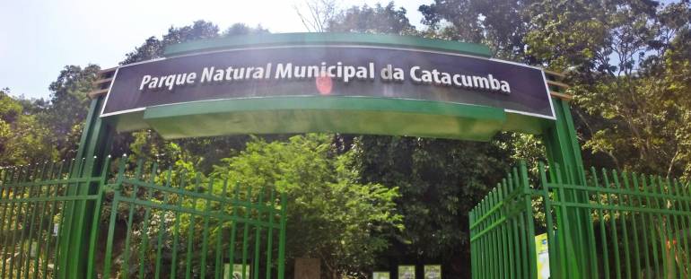 Parque da Catacumba, um belo parque ao lado da Lagoa Rodrigo de Freitas.