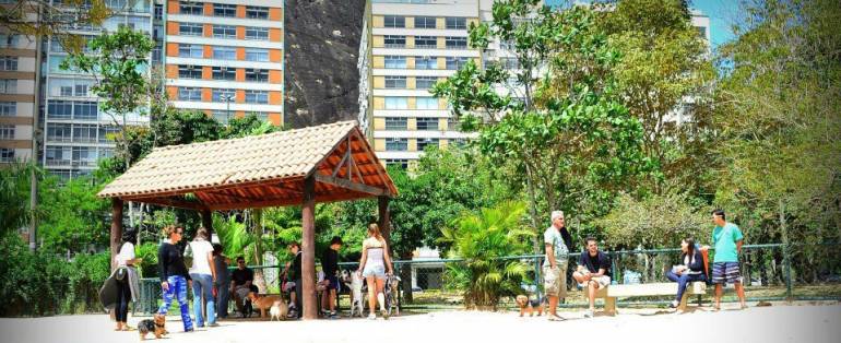 &#039;ParCão da Lagoa&#039; é o parque dos cachorros na Lagoa Rodrigo de Freitas.