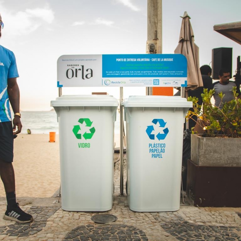Recicla Orla promove (dia 19) mutirão de limpeza na praia do Leblon durante virada sustentável no Rio de janeiro