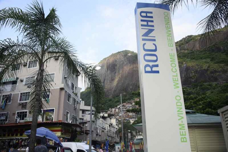 Prefeitura do Rio entregou hoje (15) área revitalizada na comunidade da Rocinha, em São Conrado, Zona Sul da cidade